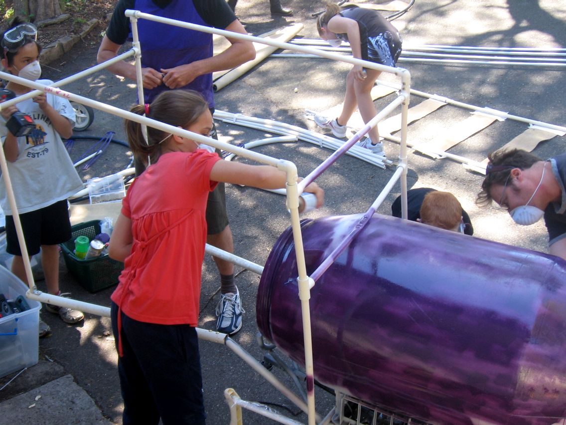 Circus Express Train Construction in progress