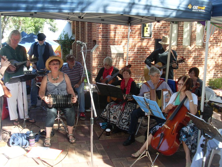 the Black Chooks at the FarmersMarkets Marxch 2014