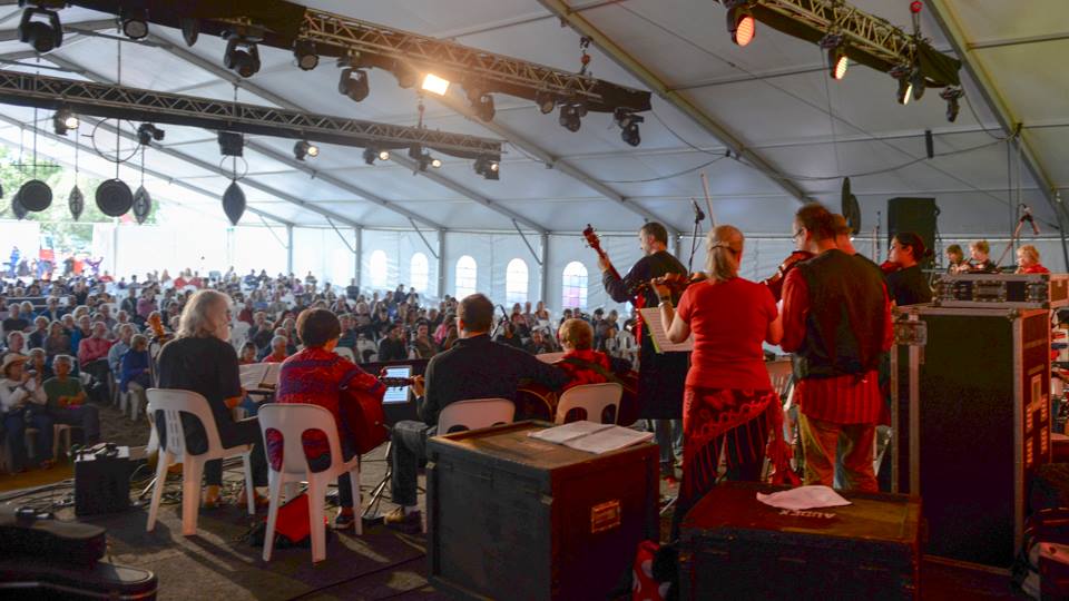 HK Photography Chooks at Fairbridge From the back of the stage