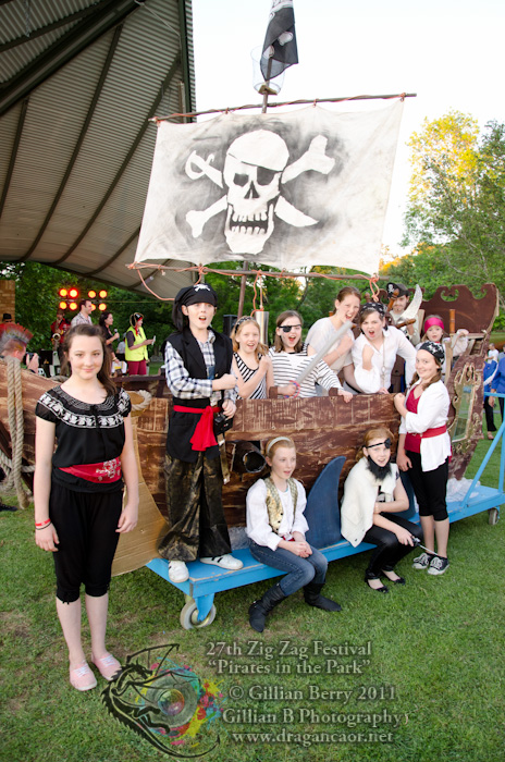 The Crew of the Pirate Ship Kalamunda 2011